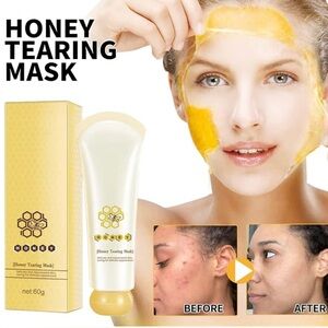 🌸NEW Honey Tearing Mask Dead Skin Clean Pores Shrink, Honey Mask.